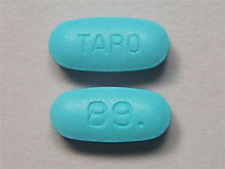 Esto es un Tableta imprimido con TARO en la parte delantera, 89 en la parte posterior, y es fabricado por None.