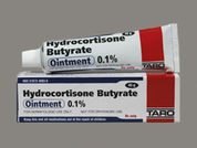 Hydrocortisone Butyrate: Esto es un Ungüento imprimido con nada en la parte delantera, nada en la parte posterior, y es fabricado por None.