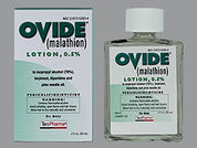 Ovide: This is a Lotion imprinted with nothing on the front, nothing on the back.