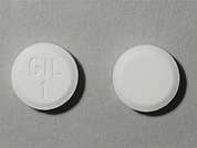 Azilect: This is a white round Tablet imprinted with GIL  1 on the front, nothing on the back, and is manufactured by TEVA NEUROSCIEN.