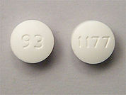 Neomycin Sulfate: This is a Tablet imprinted with 93 on the front, 1177 on the back.