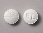 Metoclopramide Hcl: This is a white round Tablet imprinted with BL on the front, 93 on the back, and is manufactured by TEVA USA.