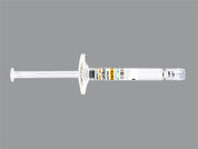 Icatibant: This is a Syringe imprinted with nothing on the front, nothing on the back.