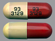 Disopyramide Phosphate: This is a Capsule imprinted with 93  3129 on the front, 93  3129 on the back.
