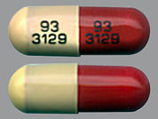 Disopyramide Phosphate: Esto es un Cápsula imprimido con 93  3129 en la parte delantera, 93  3129 en la parte posterior, y es fabricado por None.