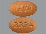 Alyq: This is a Tablet imprinted with TEVA on the front, 3334 on the back.