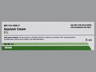 Acyclovir 5% (package of 5.0 gram(s)) Cream