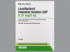 levalbuterol solution