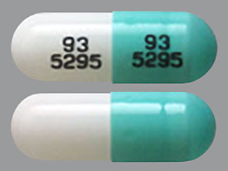 This is a Capsule Er Biphasic 30-70 imprinted with 93  5295 on the front, 93  5295 on the back.