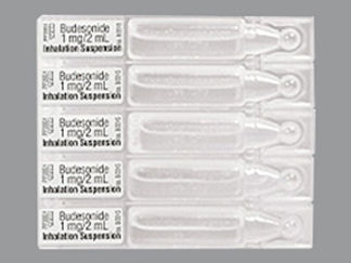 This is a Ampul For Nebulization imprinted with nothing on the front, nothing on the back.
