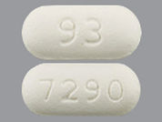Raloxifene Hcl: This is a Tablet imprinted with 93 on the front, 7290 on the back.