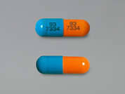 Mycophenolate Mofetil: This is a bright orange oblong Capsule imprinted with 93  7334 on the front, 93  7334 on the back, and is manufactured by TEVA USA.