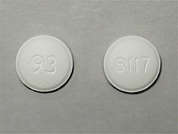 Famciclovir: This is a white round Tablet imprinted with 8117 on the front, 93 on the back, and is manufactured by TEVA USA.
