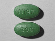 Cimetidine: Esto es un Tableta imprimido con N192 en la parte delantera, 300 en la parte posterior, y es fabricado por None.