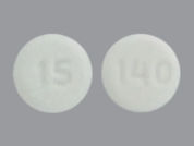 Pioglitazone Hcl: Esto es un Tableta imprimido con 140 en la parte delantera, 15 en la parte posterior, y es fabricado por None.