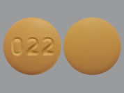 Cyclobenzaprine Hcl: This is a Tablet imprinted with 022 on the front, nothing on the back.