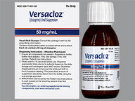 Versacloz 100.0 final dose form(s) of 50 Mg/Ml Suspension Oral