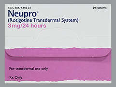 This is a Patch Transdermal 24 Hours imprinted with nothing on the front, nothing on the back, and is manufactured by UCB PHARMA.