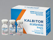 Kalbitor: This is a Vial imprinted with nothing on the front, nothing on the back.