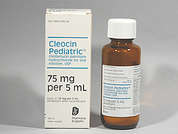 Cleocin Palmitate: Esto es un Solución Reconstituido Oral imprimido con nada en la parte delantera, nada en la parte posterior, y es fabricado por PHARMACIA-UPJHN.
