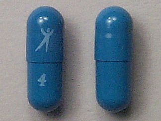 This is a Capsule Er 24 Hr imprinted with logo on the front, 4 on the back.