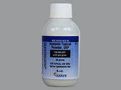 This is a Powder imprinted with nothing on the front, nothing on the back, and is manufactured by VENSUN/STRIDES.