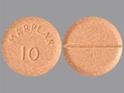 Marplan: This is a Tablet imprinted with MARPLAN  10 on the front, nothing on the back.