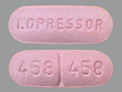 Lopressor: This is a Tablet imprinted with LOPRESSOR on the front, 458 458 on the back.