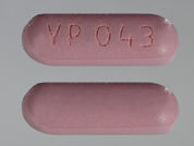 Ob Complete Premier: This is a Tablet imprinted with VP 043 on the front, nothing on the back.