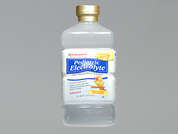 Pediatric Electrolyte: Esto es un Solución Oral incoloro imprimido con nada en la parte delantera, nada en la parte posterior, y es fabricado por WALGREEN CO..