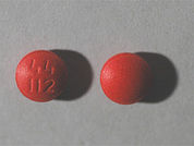 Nasal Decongestant: This is a Tablet imprinted with 44  112 on the front, nothing on the back.