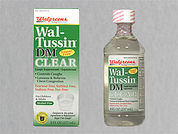 Adult Wal-Tussin Dm: This is a Syrup imprinted with nothing on the front, nothing on the back.