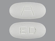 Erythromycin: Esto es un Tableta LP blanco oval imprimido con logo en la parte delantera, ED en la parte posterior, y es fabricado por WILSHIRE PHARMA.