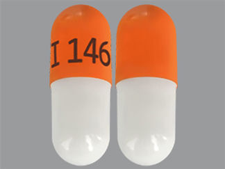 This is a Capsule Er 12 Hr imprinted with I 146 on the front, nothing on the back.