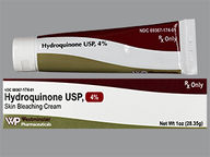 Hydroquinone 4% (package of 28.4 gram(s)) Cream