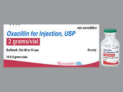 Esto es un Vial blanco imprimido con nada en la parte delantera, nada en la parte posterior, y es fabricado por WOCKHARDT USA L.