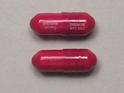 Triamterene: This is a Capsule imprinted with DYRENIUM  50 mg on the front, DYRENIUM  WPC 002 on the back.
