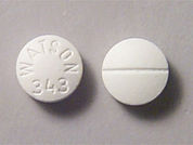 Verapamil Hcl: This is a Tablet imprinted with WATSON  343 on the front, nothing on the back.