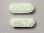 Pentazocine And Naloxone Hcl: This is a Tablet imprinted with WATSON on the front, 395  50  0.5 on the back.