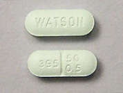 Pentazocine-Naloxone Hcl: This is a light green oblong Tablet imprinted with WATSON on the front, 395  50  0.5 on the back, and is manufactured by ACTAVIS/TEVA.