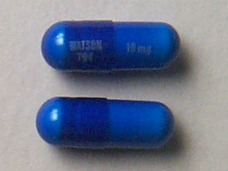 This is a Capsule imprinted with WATSON  794 on the front, 10 mg on the back.