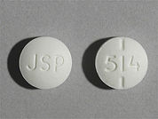 Unithroid: This is a Tablet imprinted with JSP on the front, 514 on the back.