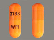 Nizatidine: This is a Capsule imprinted with 3138 on the front, WPI on the back.