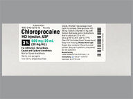 Chloroprocaine Hcl 20.0 ml(s) of 30 Mg/Ml Vial