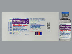 What does Ativan look like?