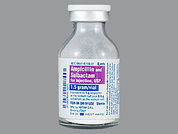 Ampicillin/Sulbactam: This is a Vial imprinted with nothing on the front, nothing on the back.