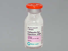 This is a white Vial imprinted with nothing on the front, nothing on the back, and is manufactured by WEST-WARD/HIKMA.