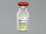 Cefuroxime Sodium: This is a Vial imprinted with nothing on the front, nothing on the back.