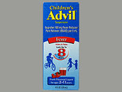 Children'S Advil: This is a Suspension Oral imprinted with nothing on the front, nothing on the back.