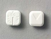 Mysoline: Esto es un Tableta imprimido con 50  MYSO  LINE en la parte delantera, M en la parte posterior, y es fabricado por None.